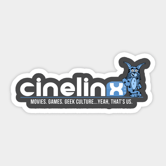Cinelinx Logo Shirt Sticker by JordanMaison